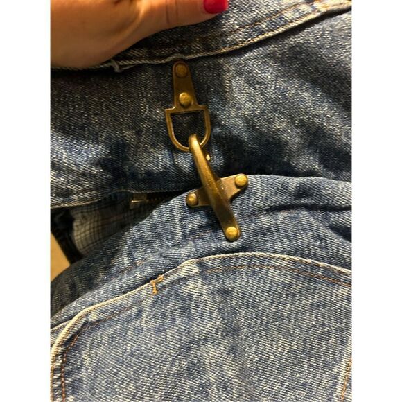 Vintage Passenger quilt lined jean jacket size 10/12 - Picture 5 of 8